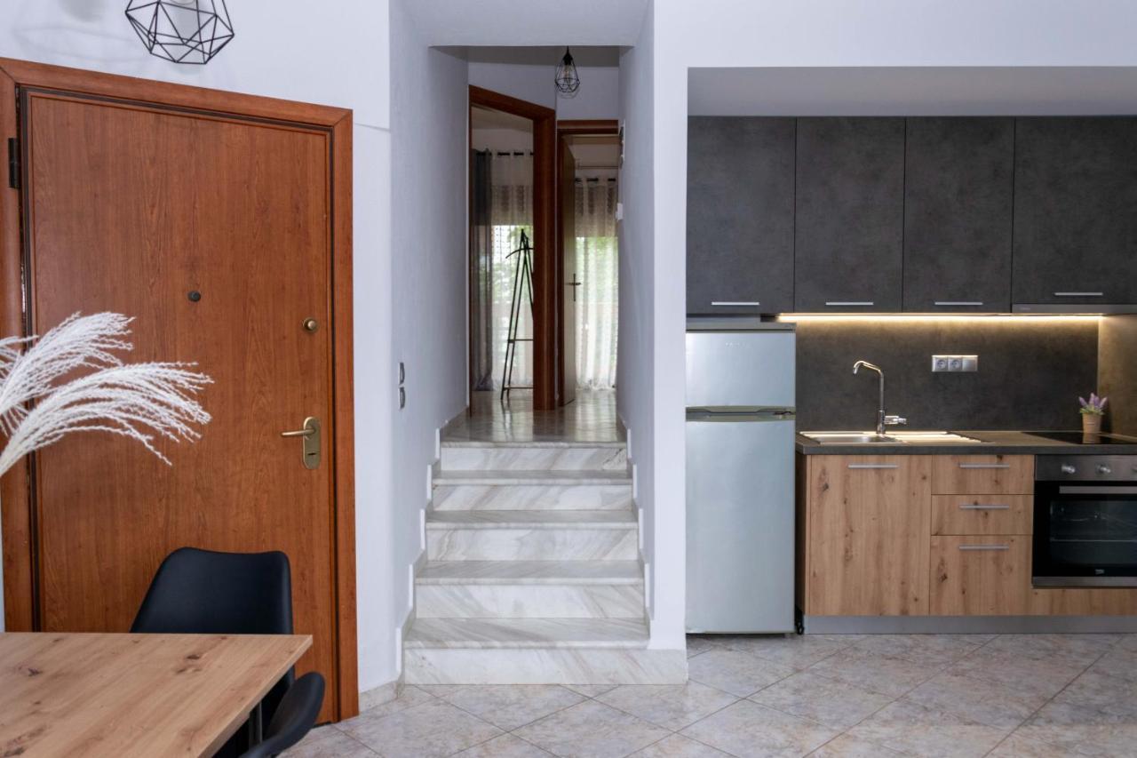 Apartamento Vista Del Mare 1 Nea Roda Exterior foto